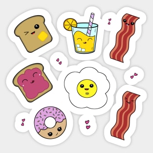 Breakfast Sticker